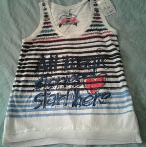 Women desidual tank top